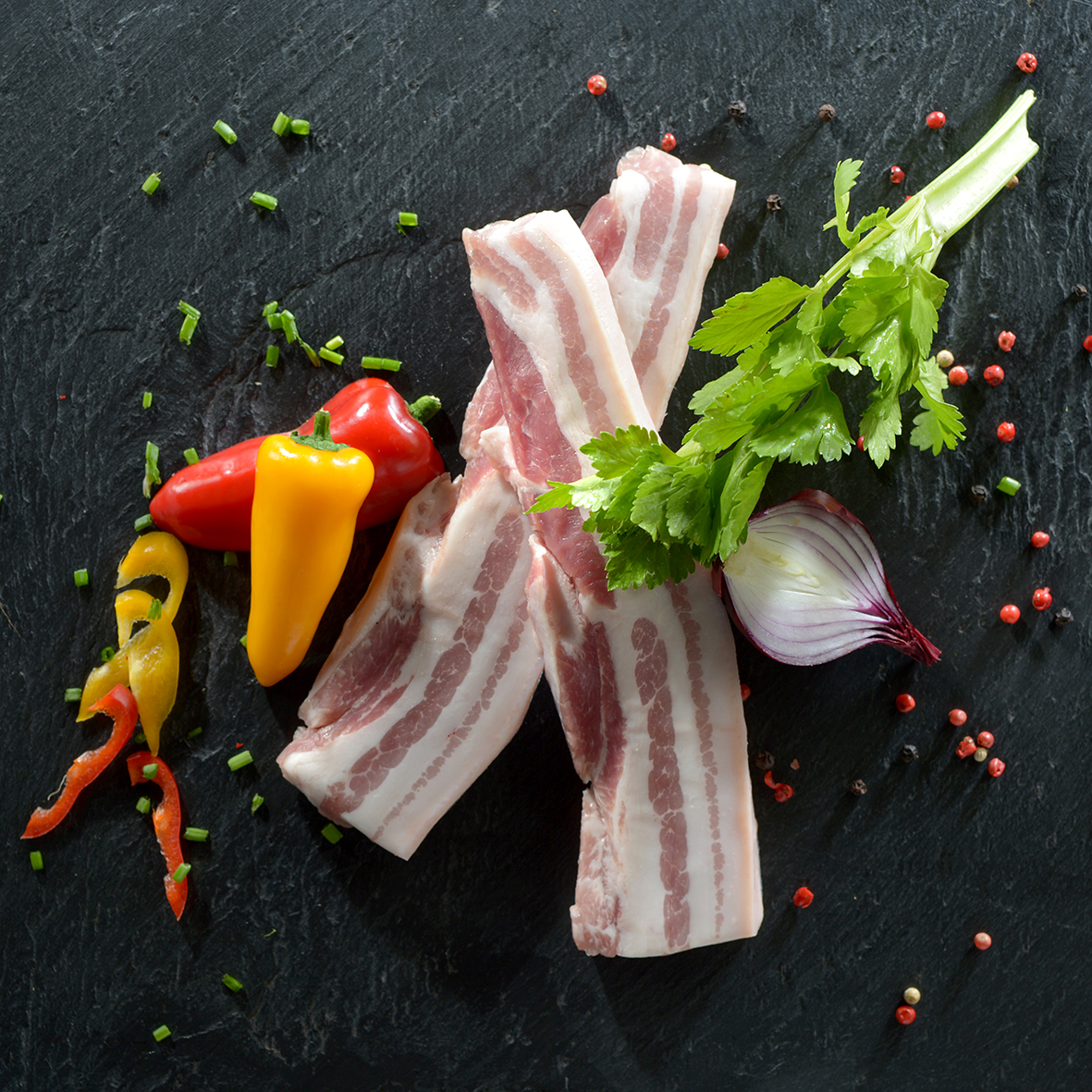 Bauchscheiben vom Laacher Bio Schwein